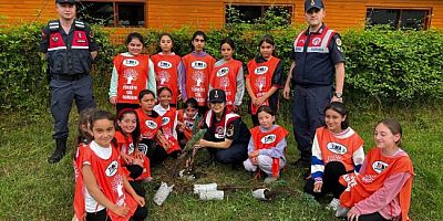 JANDARMADAN FİDAN DİKİMİ