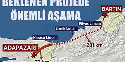 Karasu-Akçakoca-Kdz.Ereğli Demiryolu Projesinde ihale tamamlandı