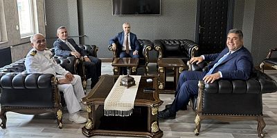 KAYMAKAM FATİH YILMAZ'A 'HAYIRLI OLSUN' ZİYARETLERİ