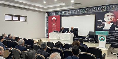 KAYMAKAM MEHMET YAPICI BAŞKANLIĞINDA TOPLANTI