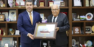 KAYMAKAM YILMAZ, BAŞKAN POSBIYIK’I ZİYARET ETTİ