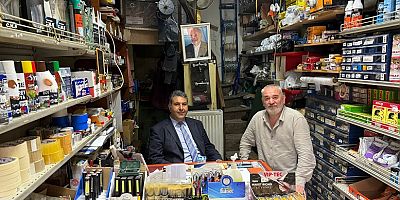 KAYMAKAM YILMAZ’DAN ÇARŞI ESNAFINA ZİYARET