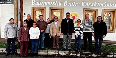 KAYMAKAM YILMAZ'DAN EGD'YE ZİYARET
