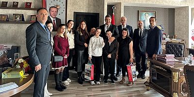 KAYMAKAM YILMAZ ÖZEL ÇOCUKLARI AĞIRLADI