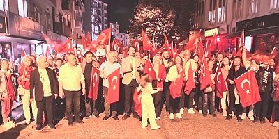 KDZ. EREĞLİ, 10 BİNLER ATATÜRK VE CUMHURİYET İÇİN YÜRÜDÜ