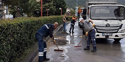 Kdz.Ereğli Belediyesi fırtınaya karşı alarmda