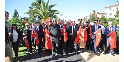 Kdz. Ereğli'de, coşkulu Cumhuriyet yürüyüşü