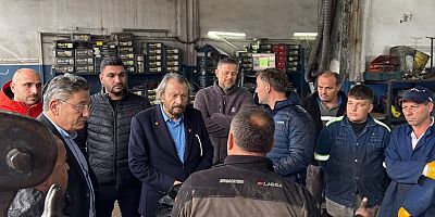 KDZ. EREĞLİ TSO’DAN SANAYİ ESNAFINA GEÇMİŞ OLSUN ZİYARETİ