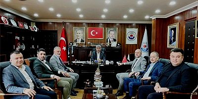 KELEŞ ve beraberindeki heyet, Gülüç, Ormanlı ve Kandilli belediye başkanlarını makamlarında ziyaret etti.