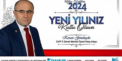 KENAN GÜNDOĞDU'NUN YENİ YIL MESAJI