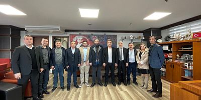 KENT KONSEYİ BAŞKANI VE YÖNETİMİ’NDEN TÜRK METAL SENDİKASI’NA ZİYARET