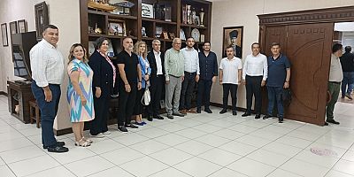 KENT KONSEYİNDEN BAŞKAN POSBIYIK’A ZİYARET