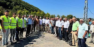 Köprü ve dere ıslah çalışması tamamlanıyor