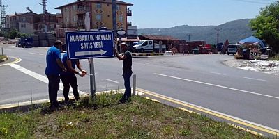 KURBANLIK HAYVAN SATIŞ VE KESİM YERLERİ HAKKINDA DUYURU