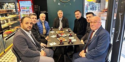 MAÇ ÖNCESİ ZONGULDAK ESNAFINI ZİYARET ETTİLER