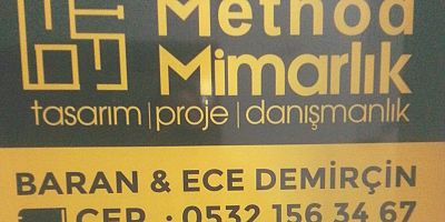 Method Mimarlık VE DANIŞMANLIK Yeni Yerinde