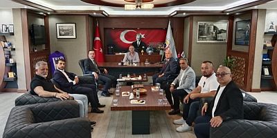 MHP’den Arslan Keleş’e ziyaret