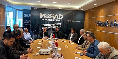 MİLLETVEKİLİ BOZKURT, MÜSİAD'I ZİYARET ETTİ