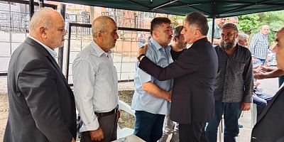 MİLLETVEKİLİ BOZKURT'TAN ŞEHİT EVİNE BAŞSAĞLIĞI ZİYARET