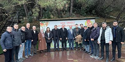 MİLLETVEKİLİ BOZKURT VE AK PARTİ EREĞLİ İLÇE TEŞKİLATI’NDAN EGD’YE ZİYARET