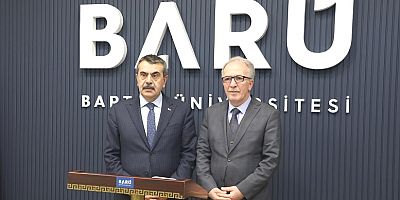 Milli Eğitim Bakanı Prof. Dr. Yusuf Tekin, BARÜ’yü ziyaret etti