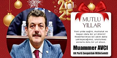 Muammer Avcı yeni yıl mesajı