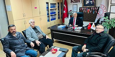 MUHTAR'LARDAN MÜDÜR HASÇELİK'E ZİYARET