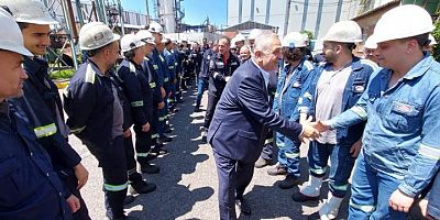 ODABAŞ İŞÇİLER TARAFINDAN SEVGİ İLE KARŞILANDI