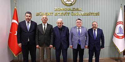 Önceki Dönem Diyanet İşleri Başkanlarından Yılmaz ve İl Müftüsü Demir’den, Rektör Özölçer’e Ziyaret