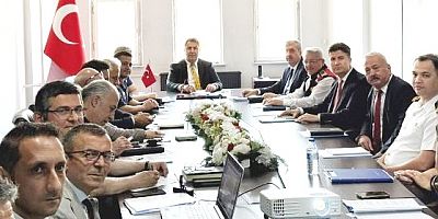 Orman yangınlarına karşı tedbirler masaya yatırıldı