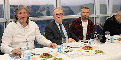 Rektör Uzun, basın mensuplarıyla iftarda bir araya geldi
