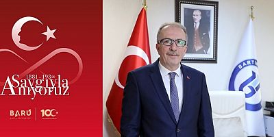 Rektör Uzun’dan 10 Kasım Atatürk’ü Anma Günü mesajı