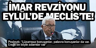 REVİZYON EYLÜL'DE MECLİSE GELİYOR