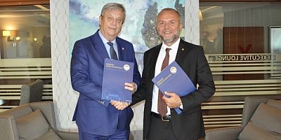 ROMANYA BÜKREŞ TSO BAŞKANI'NDAN, KDZ.EREĞLİ TSO'YA ZİYARET