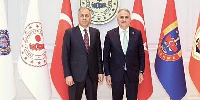 Saffet Bozkurt’tan İçişleri Bakanı Ali Yerlikaya’ya Ziyaret