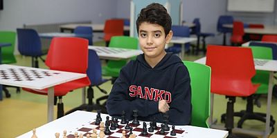 SANKO OKULLARI ÖĞRENCİSİ SATRANÇTA İL ÜÇÜNCÜSÜ OLDU