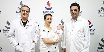 SANKO ÜNİVERSİTESİ HASTANESİNDE BEBEĞE KALP AMELİYATI YAPILDI
