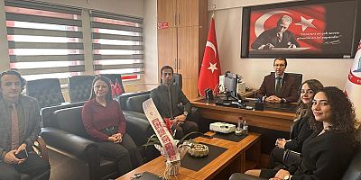 SOS ,HİZ,MÜDÜRÜ  PEKER’DEN PROF YILDIZ VE ÇELİKOĞLU’NA ZİYARET