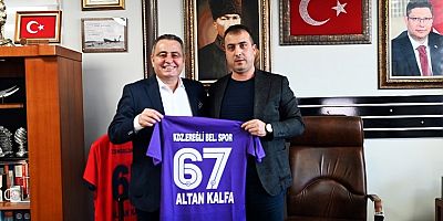 BAŞKAN KALFA, KDZ. EREĞLİ BELEDİYESPOR’U DESTEKLEDİKLERİNİ AÇIKLADI