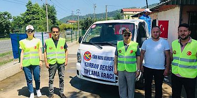 THK Kdz. Ereğli Şube Başkanlığımız 2023 yılında kurban derisi toplama Birincisi