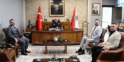 TISKAOĞLU’NDAN EMNİYET MÜDÜRÜ FAHRİ AKTAŞ’A MANİSADA ZİYARET. 