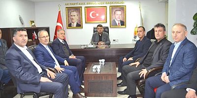 TÜRK METAL SENDİKASI AK PARTİ'Yİ ZİYARET ETTİ