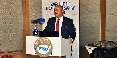 ÜNLÜER, ZONGULDAK ODALARI MÜŞTEREK MECLİS TOPLANTISINDA SUNUM YAPTI