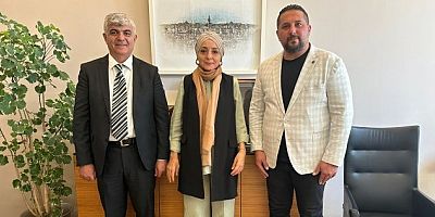 YAĞIZ  VE TOPRAK'TAN  BAŞ DANIŞMAN ORUÇ'A ZİYARET