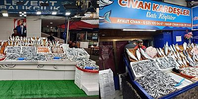 YAĞMUR YAĞDI TEZGÂHLAR BALIK ÇEŞİTLERİ İLE RENKLENDİ