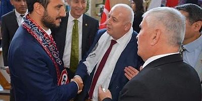 YAZICIOĞLU BAŞKAN ÖZDEMİR’İ KUTLADI 