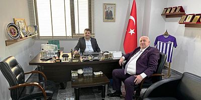 YAZICIOĞLU'NDAN ÇAKIR'A HAYIRLI OLSUN ZİYARETİ