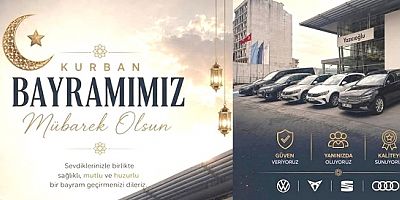 YAZICIOĞLU VOSVAGEN'DEN BAYRAM MESAJI