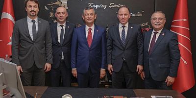 Zonguldak CHP heyeti, Genel Merkez’de