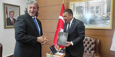 ZONGULDAK GAZETECİLER CEMİYETİ’NDEN VALİ HACIBEKTAŞOĞLU’NA ANLAMLI ZİYARET